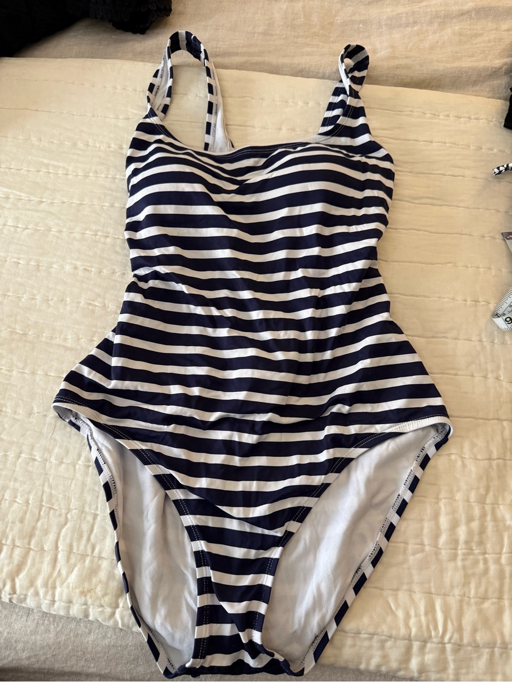 Tommy Bahama striped tank suit 8